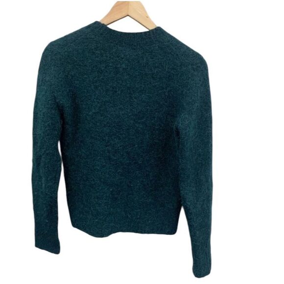 ✨Point Sur alpaca-blend crewneck emerald green sz xs sweater✨ - Picture 5 of 8